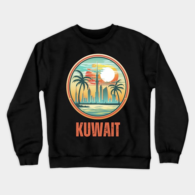 Kuwait Crewneck Sweatshirt by Mary_Momerwids